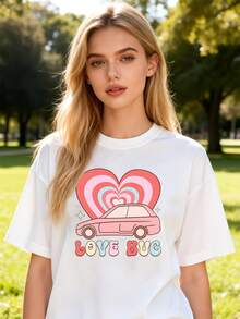 Women T-Shirts - White - View 6