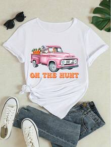 Women T-Shirts - White - View 4