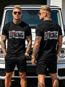 All Match 100% Cotton Tee Suitable For Outdoor Hiking Camping Travel Use - Black - View 2