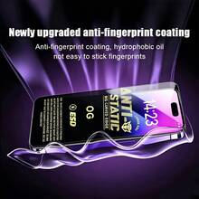 XINHONGYU 2pcs High Definition OG Tempered Glass Screen Protector, 0.4mm Aluminum Glass, 80°C Curved Edges, Oil-Repellent Coating Anti-Fingerprint, Easy Installation - Clear - View 6