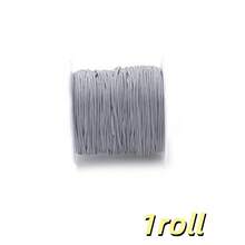 Cuộn dây nylon màu 20m/cuộn - rộng 0.8mm, sợi nylon bện màu sắc rực rỡ đa dạng (trắng, đỏ, hồng, vàng, xanh dương, đen, vàng kim, cầu vồng), lý tưởng để làm đồ trang sức DIY (vòng tay, dây chuyền, móc khóa), vật liệu thủ công cho phụ kiện handmade, xâu hạt & dự án macramé, hoàn hảo cho thủ công mùa xuân/hè, trang trí quà tặng sinh nhật & lễ hội, phong cách đa năng - Dây điện - Xem 21