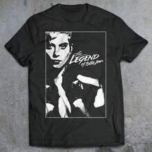 T-Shirt From The 1985 Movie "The Legend Of Billie Jean", 80s Movie T-Shirt, Helen Slater, Christian Slater, 80s Teen Movie, Heathers, Pump Up The Volume - 黑色 - 查看 1