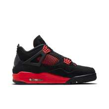 Nike Jordan Air Jordan 4 Retro "Red Thunder" - Treny Mid-Top Retro Basketball Shoes, Unisex, Black/Red - CT8527-016 - 查看 2