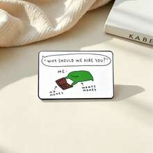 Frog Meme Enamel Brooch Pin Fashion Decorative Brooches Ornaments Lapel Bag Badges Jewelry Gifts - Multicolor - View 8