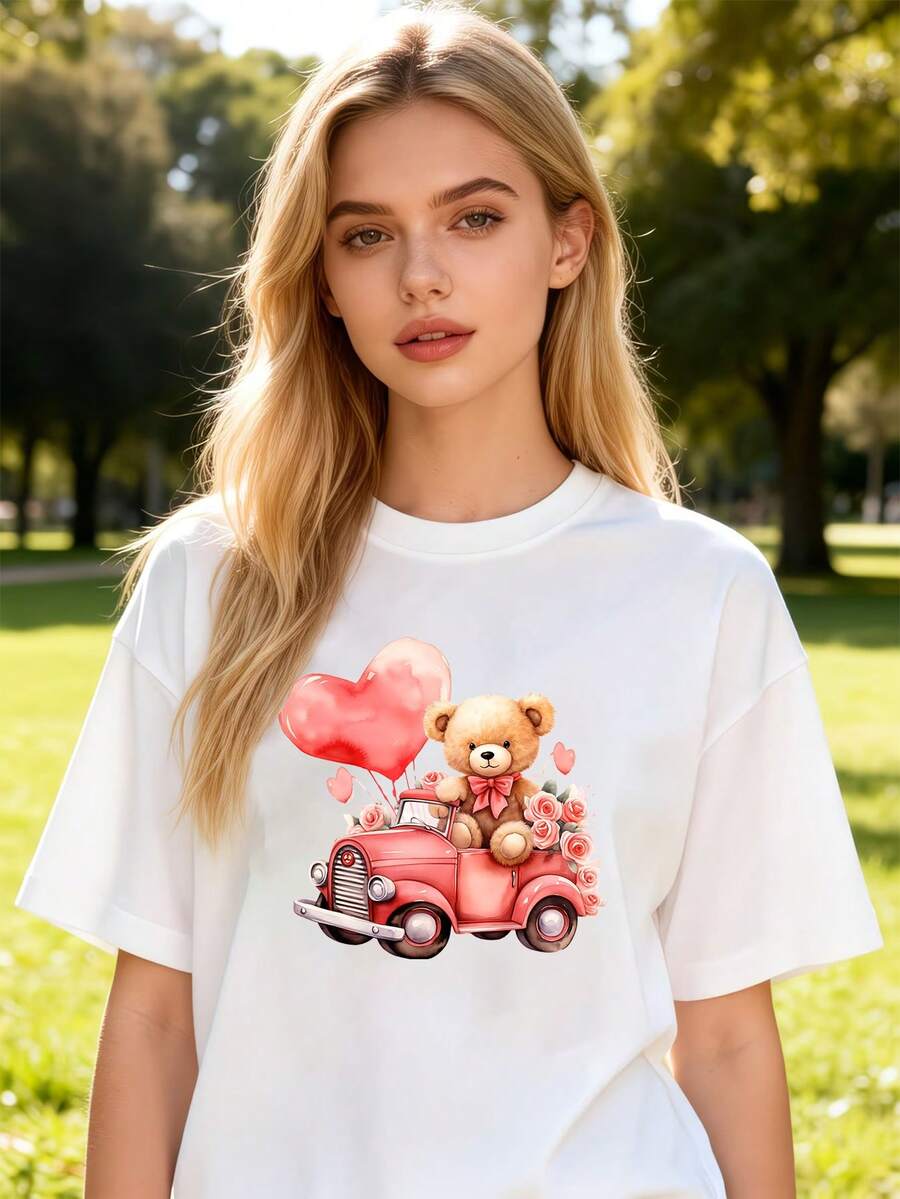 Women T-Shirts - White - View 1
