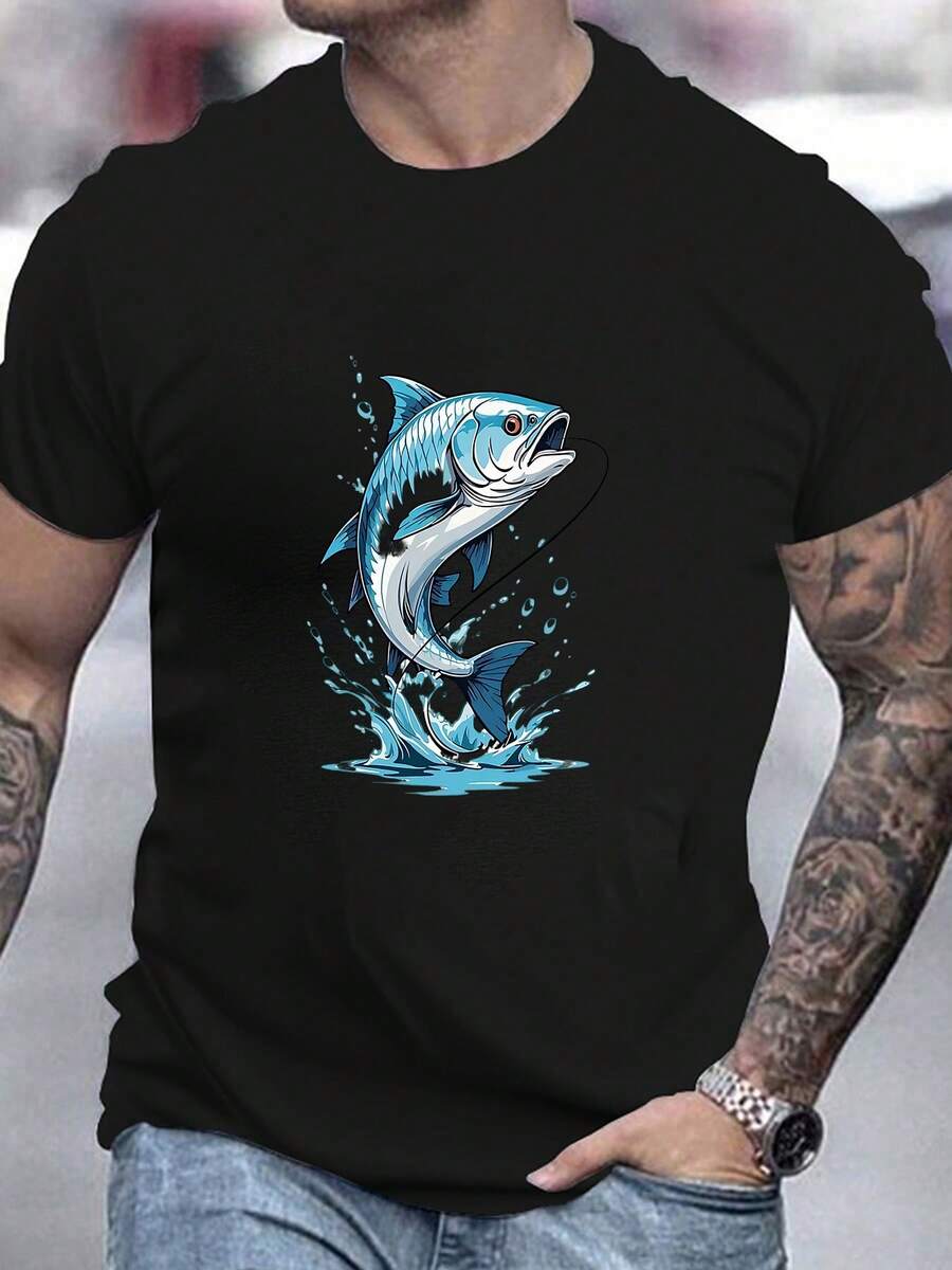 Camisetas de hombre - Negro - Ver 1