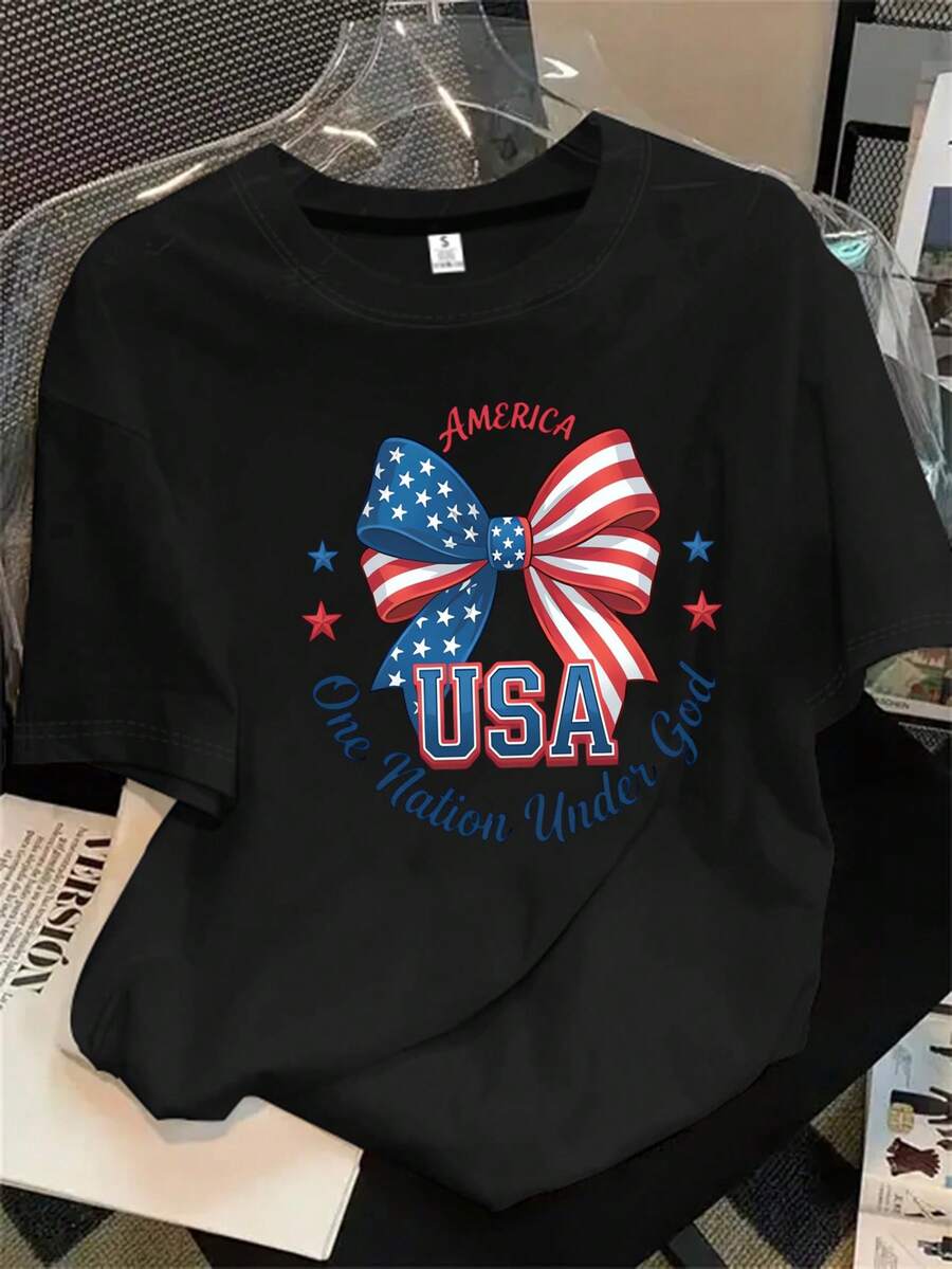 Halloween Graphic T-Shirt - Black - View 1