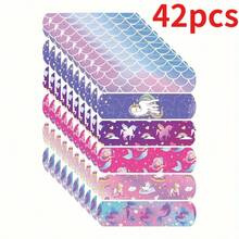 12/24/30/42/54pcs Cartoon Unicorn Rainbow Pattern Band Aids, Soft Adhesive Band Aids Suitable For Scratches, Scratches, And Minor Wounds, Suitable For Outdoor And Home Necessities, Suitable For Protecting Scratches And Scratches - View 11