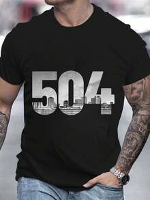 Men T-Shirts - Black - View 6