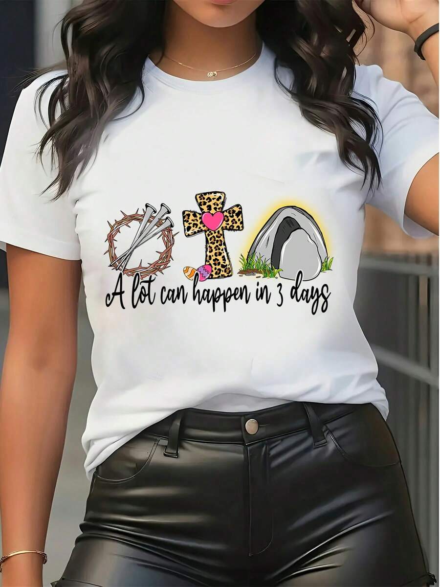 Women T-Shirts - White - View 1