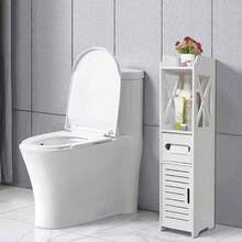 Badezimmer-Hochschrank Als Freistehender Stauraumschrank Mit Schubladen – Multifunktional Nutzbar Auch Als Küchenregal, Putzmittel- Oder Werkzeugschrank, Schlankes Design, Große Kapazität Und Stabile Standfüße, Ideale Aufbewahrungslösung Für Badezimmer, Küche Und Hauswirtschaftsraum, Perfekt Für Mieter, Familien Und Ordnungsliebende, Die Zusätzlichen Stauraum Flexibel Und Stilvoll Nutzen Möchten. - Übersicht 2