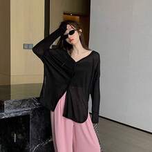 Women Lightweight Cardigans - Black - View 6
