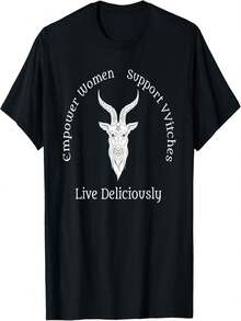 Women T-Shirts - Black - View 1