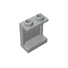 Piezas de bloques de construcción de Panel de pared, piezas de bloques de construcción, juguetes educativos, tecnología, Compatible con MOC, 20 piezas, 87552, 4864, 1X2X2, LDD 87552 - marrón - 20 unidades - Ver 9
