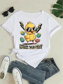 Women T-Shirts - White - View 4