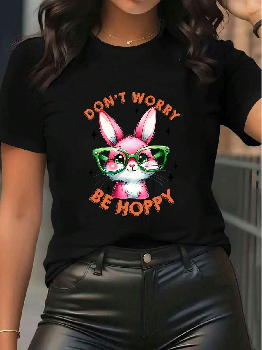 Women T-Shirts - Black - View 1