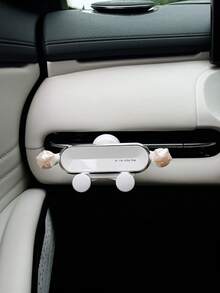 Heart-Shaped Car Phone Holder, Creative Car Air Vent Phone Navigation Bracket, Car Phone Mount, Auto Accessories - A - View 12