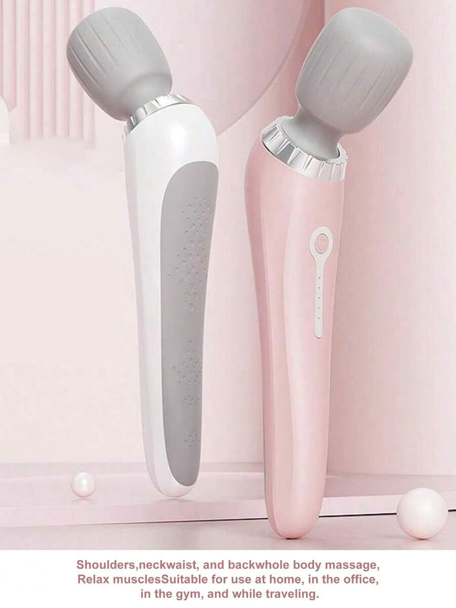 無線全身按摩器，矽膠按摩頭可用於頸部、背部、肩膀、腰部、腿部和足部，男女皆適用，可作為節日禮物
