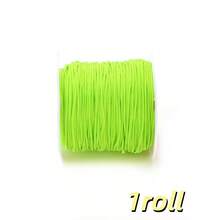 Cuộn dây nylon màu 20m/cuộn - rộng 0.8mm, sợi nylon bện màu sắc rực rỡ đa dạng (trắng, đỏ, hồng, vàng, xanh dương, đen, vàng kim, cầu vồng), lý tưởng để làm đồ trang sức DIY (vòng tay, dây chuyền, móc khóa), vật liệu thủ công cho phụ kiện handmade, xâu hạt & dự án macramé, hoàn hảo cho thủ công mùa xuân/hè, trang trí quà tặng sinh nhật & lễ hội, phong cách đa năng - Dây điện - Xem 12