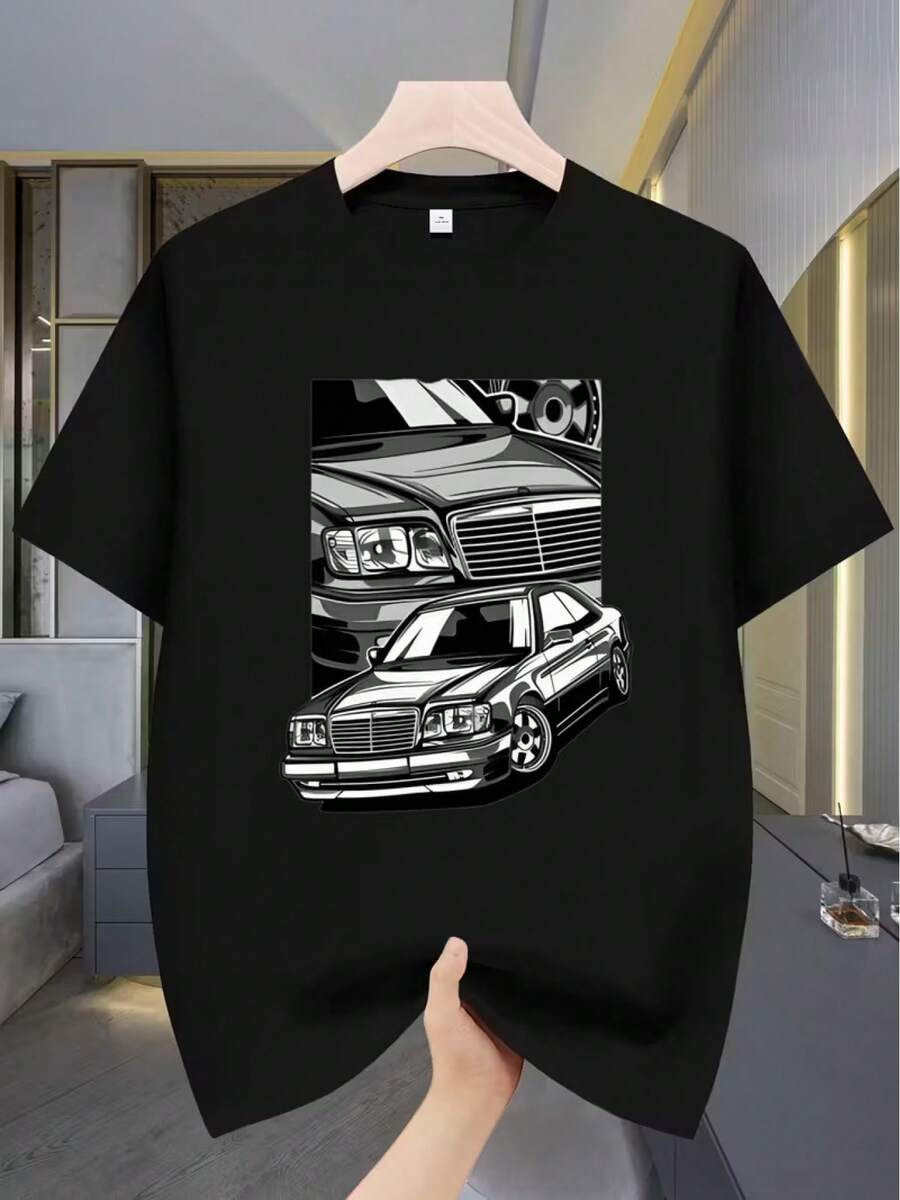 Men Sports Tees & Tanks - 黑色 - 查看 1