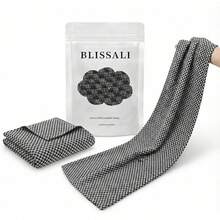 APRICITY Blissal Exfoliating Shower Towel, 2-In-1 Dual-Sided Body Scrubber & Microfiber Scrub Cloth Set, Advanced Exfoliation All Skin Types - 1 - View 12