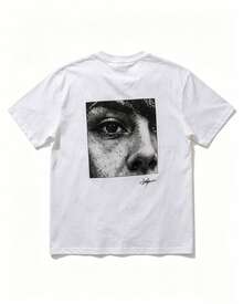 Loose Cotton T-Shirt - White - View 2