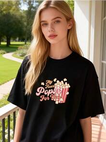 Women T-Shirts - Black - View 1