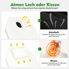 Mobile Massageliege, Massageliege Zusammenklappbar, Mobile Kosmetikliege, Klappbare Massageliegee, Beauty SPA Salon Massageliegee Für Fußmassage-Salons, Gesundheitssalons, Schönheitssalons. - Weiss - Übersicht 7