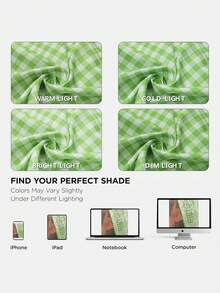 1PC Plaid Kitchen Short Curtain With Lace Trim And Pom Pom Decoration, Rod Pocket Sink Cabinet Curtain, American Country Pastoral Style Half Curtain, Suitable For Kitchen / Cafe / Bedroom Decorative Curtains - Green - View 2