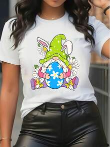 Women T-Shirts - White - View 6