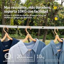 Portable Retractable Clothesline For Travel, Adjustable Clothes Drying Rope With 6 Free Folding Hooks, Multifunctional Drying Strap For Hotel, Car, And Outdoor Camping - View 2