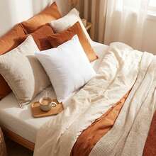 Hypoallergenic Polyester Throw Pillow Insert Soft Supportive Square Cushion Inner Core For Sofa Bed Home Hotel Decor - 18x18 Inches (45x45cm) - View 7