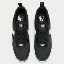 Nike Air Force 1 '07 LV8 Casual Shoes Men's  Black/White/Black IR5599-001| Court-To-Street Style, Iconic Silhouette - 白黑色 - 查看 5