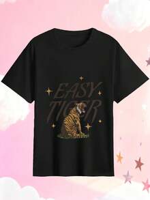 Women T-Shirts - Black - View 3