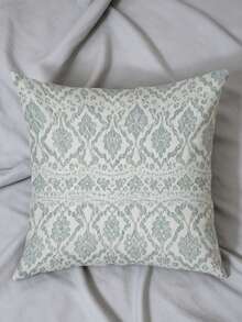 1pc Bohemian Style Geometric Print Decorative Throw Pillow Cover, Size 45*45cm, Geometric Pattern, Perfect For Living Room Bedroom Office Decor (Pillow Insert Not Included) - Multicolor - View 8