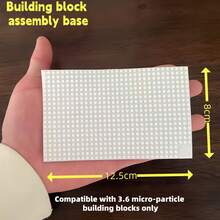 Cute Mini Micro Particle Pet Building Blocks Series, ABS Material, Children's Building Blocks Toy Set, DIY Educational Creative Handmade Assembly Gift, Stress Relief Soft Building Blocks Mat. Classroom Reward Small Gift, Birthday Gift And Fashion Gift For Major Holidays. - Multicolor - View 12