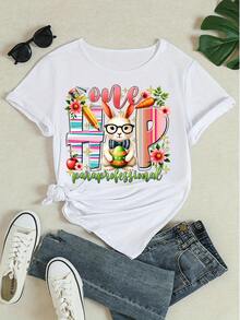 Women T-Shirts - White - View 4