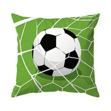 4pcs/Set Football Themed Pillow Cover, Single-Sided Printed Cushion Cover, Suitable For Living Room, Bedroom, Home Decor, All Seasons - Multicolor - View 16