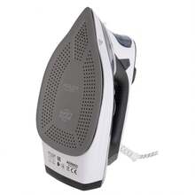 Adler Steam Iron LCD Display Iron 3000W Anodized SWIFT GLIDE Soleplate 11 Fabric Settings Vertical Steam 240g/Min 60g/Min Anti-Drip Anti-Calc 300ml - EU E Type Plug(220-240V) - View 2