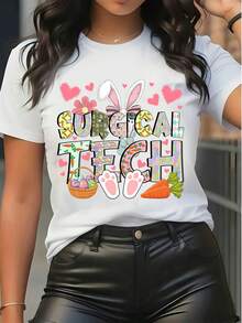 Women T-Shirts - White - View 6