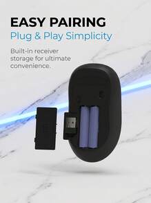 Acer OMR930 Wireless Mouse: A Lightweight And Portable Office Mouse With A Long Battery Life, 2400 DPI Precision Tracking, And An Ergonomic, Non-Slip Scroll Wheel. Suitable For Office Use, Laptops, And Desktops. - View 6