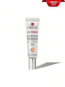 Erborian CC霜 SPF30（金色）旅行装 15毫升/0.55盎司 | 均匀肤色 韩式护肤彩妆二合一 | 保湿 | 轻盈 | 遮盖瑕疵 | 自然 | 光泽妆效 - 金的 - 查看 5