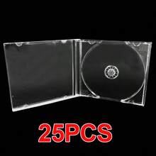 25 X Single CD Jewel Case With Clear Tray – With 10.4 Mm Spine-- For 1 Disc - View 5