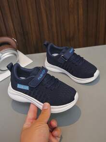 1 Paar neue modische Kinder Lässig Schuhe, süßer und frischer Stil, geeignet für Sommerfashion, passend für den täglichen Gebrauch von Kindern, Urlaub und verschiedene Anlässe, für Kinder von 3-6 Jahren geeignet - Blau - Übersicht 1