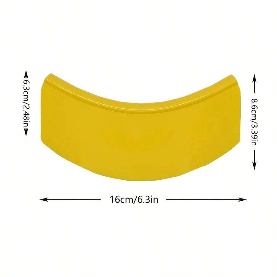 1 Piece Of Paint Can Nozzle, Compatible With All Half Liter Paint Cans, All-In Pouring Accessory, Brush Holder, Paint Bucket Accessory. - Yellow - View 1