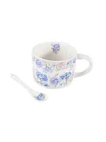 This Mug Features A Rose Print And Can Be Used As A Mug Or Coffee Cup. It's Suitable For Office And Kitchen Decoration. It Makes A Great Birthday Or Christmas Gift For A Wife, Colleague, Or Family Member, Or As A Back-To-School Present. - Multicolor - View 10