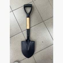 70cm High-Strength Metal Garden Shovel With Wooden Handle, Small Digging Trowel - 70cm - View 7