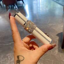1pc High-Quality Crystal Rhinestone Party Perfume Refill Bottle 10ml Perfume Spray Bottle Travel Portable Perfume Bottle Empty Refill Bottle, No Water, Spray Bottle, Perfume Bottle, Party Essential - View 6