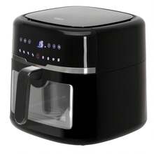 Adler Air Fryer Oil-Free Fryer Fat-Free Cooker Hot Air Convection Oven Large 8L 1800W 80-200°C LED Display Touch Panel 9 Programs 60Min Timer Window Interior Light Shake Reminder - EU E Type Plug(220-240V) - View 9