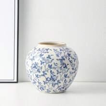 1pc Ceramic Vases, Perfect For Floral Arrangements On The Dining Table, At Weddings, For Housewarming Gifts, And On Office Desks - Qingmei - View 9